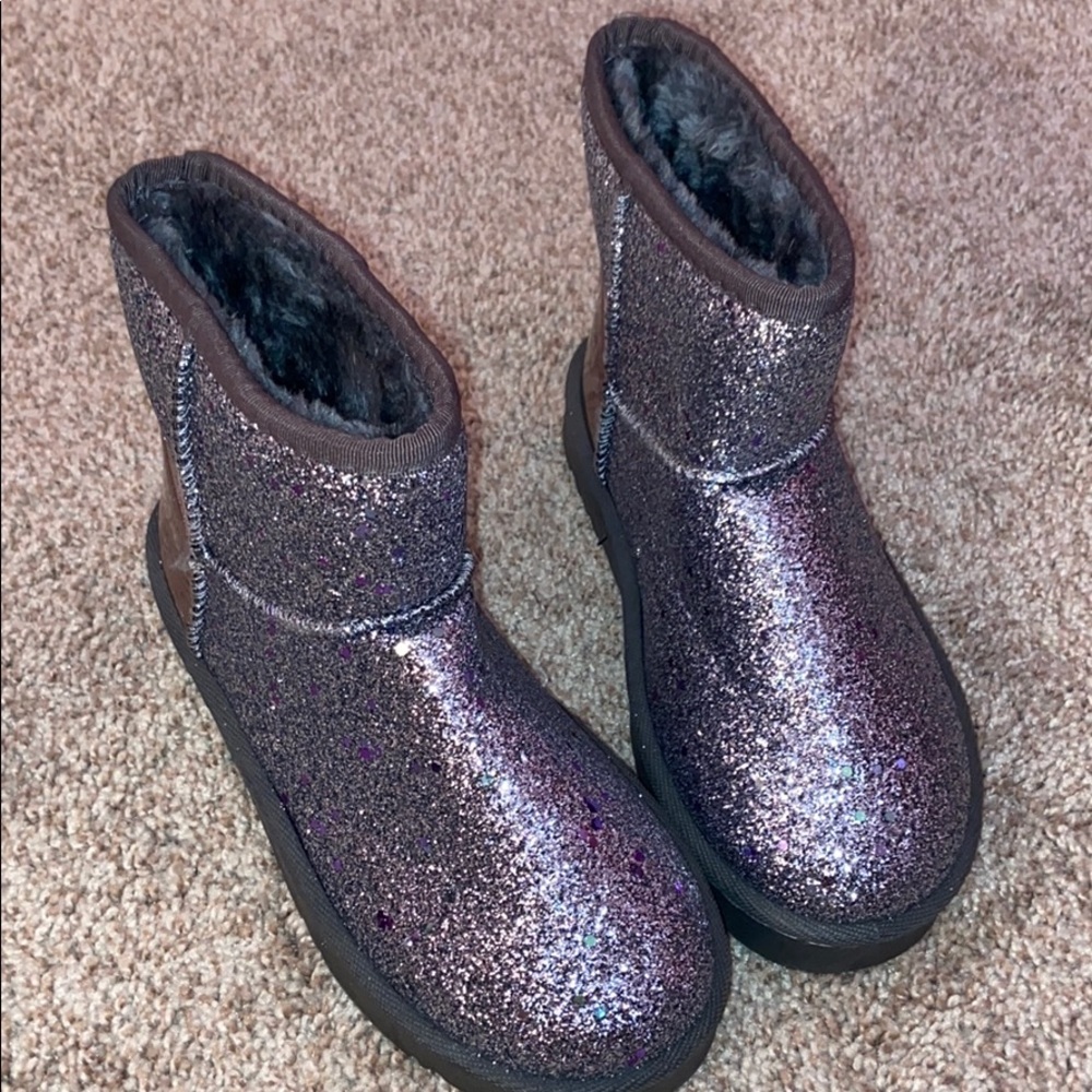 Glitter boots
